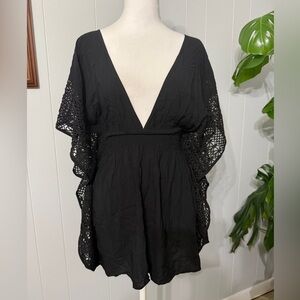 #4) Victoria’s Secret swim coverup size M